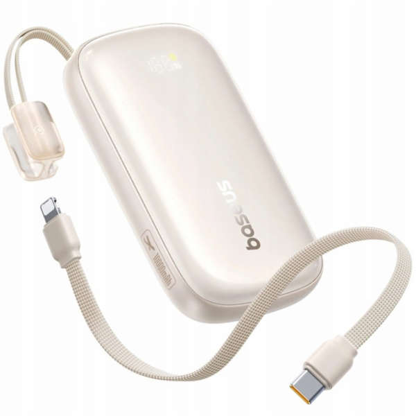Baseus Powerbanka EnerFill FC21 Qpow 10000mAh 22,5W béžová