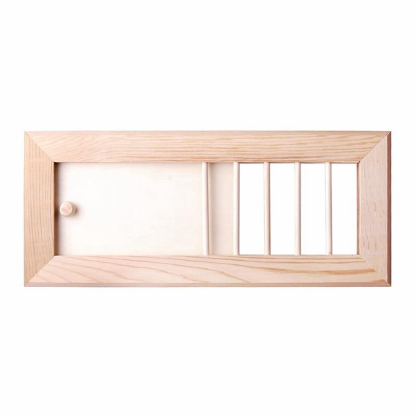 Saunový větrací gril FLAMMIFERA, 35 x 15 cm