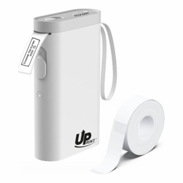UPrint Tiskárna štítků EASY UP21-WHITE, bílá