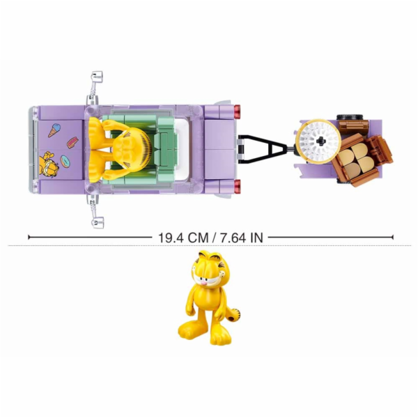 Sluban Builder M38-B1222 Garfieldova bláznivá jízda