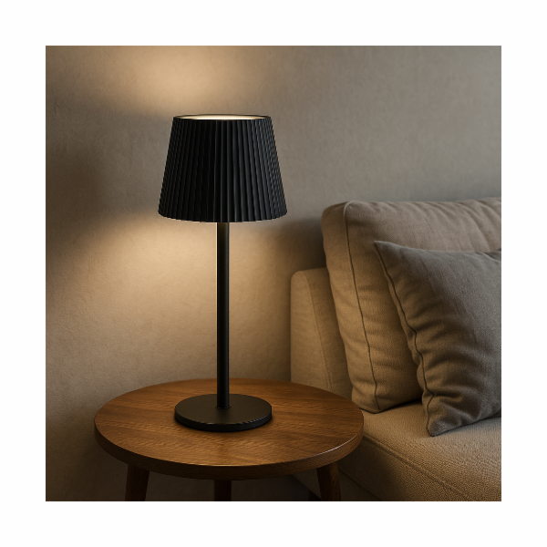 Stolní LED lampa 36 cm černá KO-ANC000700