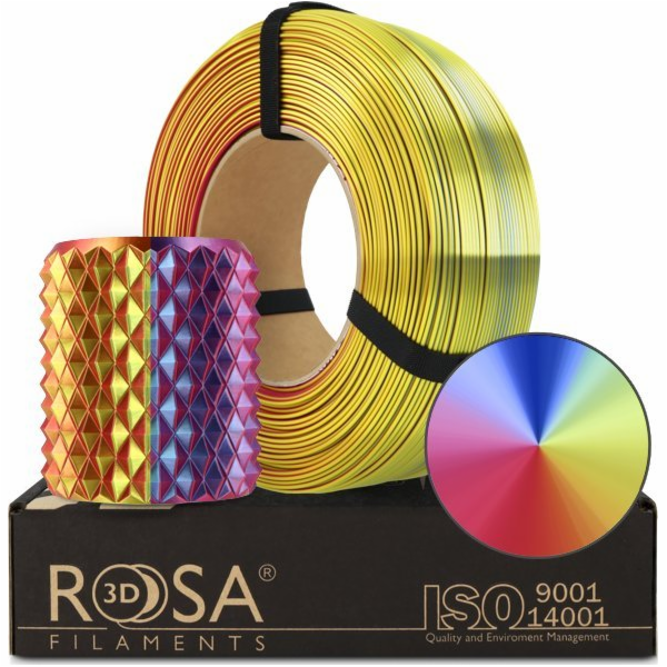ROSA3D Náhradní náplň PLA Magic Silk 1,75 mm Carnival 1kg