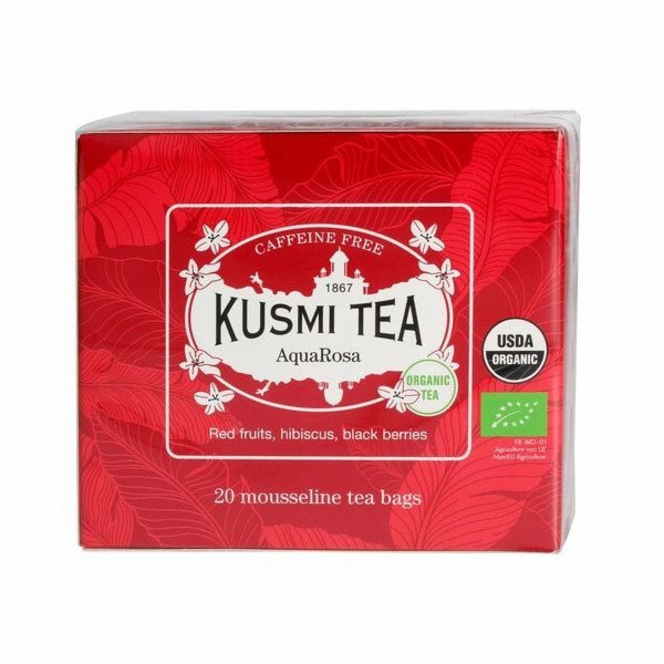 NoName Kusmi Tea - AquaRosa Bio - Čaj 20 sáčků