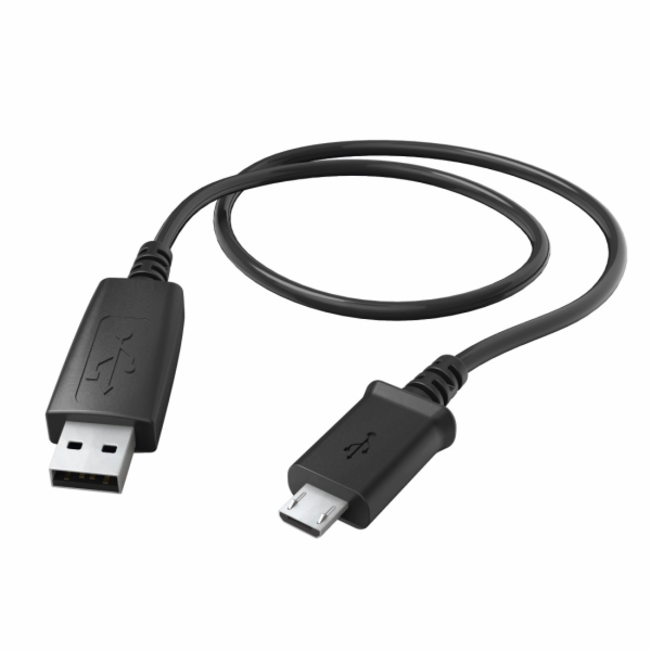 Hama 00173672 nabíjecí/datový kabel, Micro-USB 0,6m černý
