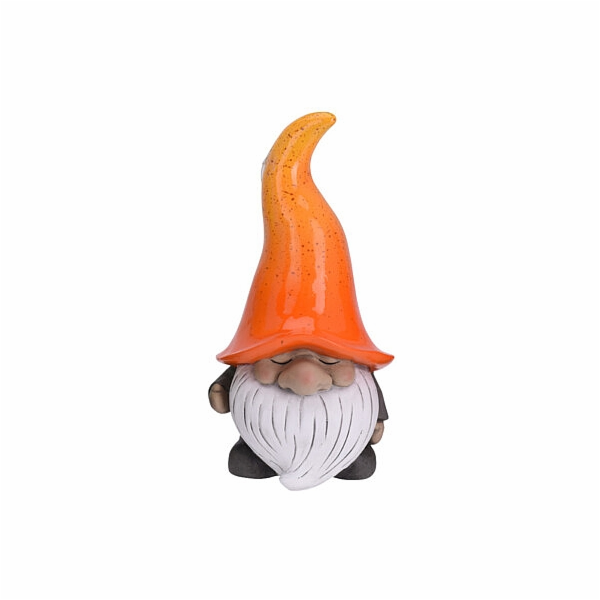 Zahradní trpaslík dekorace 32,5 cm oranžová KO-252213030oran