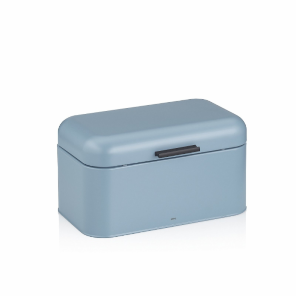 Chlebník FRISCO kov modrý 30 x 18 x 16,5 cm KL-12845