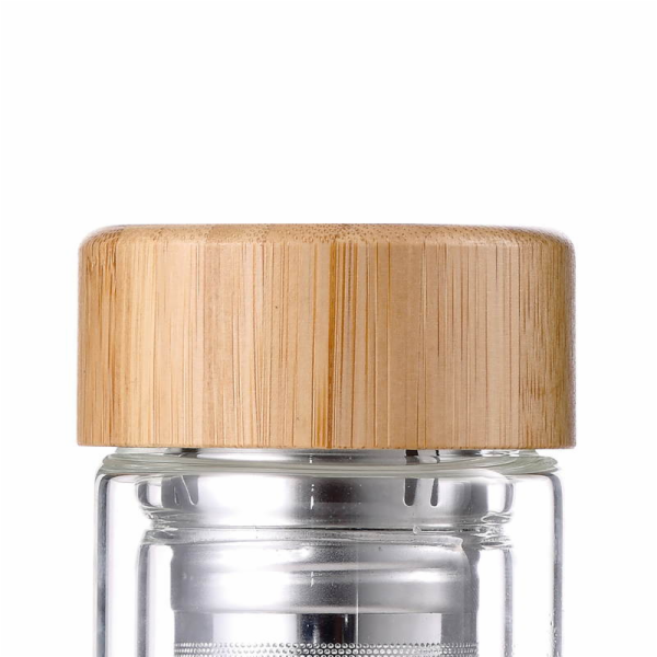 Lahev skleněná přenosná se sítkem 350 ml BG-20135-MM