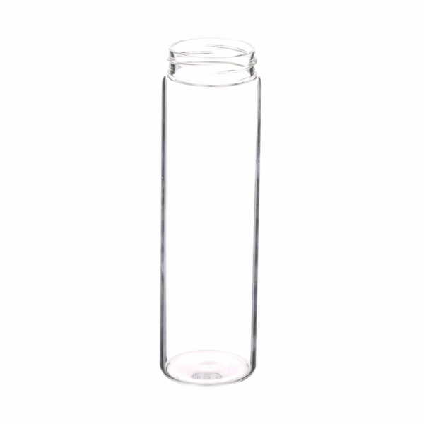 Lahev skleněná přenosná s nerez víkem 600 ml BG-20121-BK
