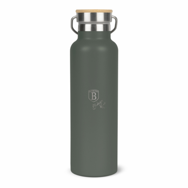 Termoska lahev s dvojitou stěnou nerez 0,6 l Matte Green ...