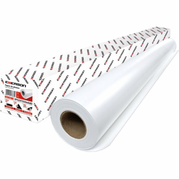 Emerson Papír do plotru 297 mm x 175 m 80 g, 2 role (rx02...