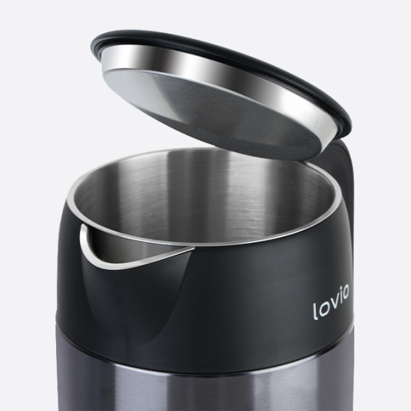 Rychlovarná konvice Lovio LVSEK001 z nerezové oceli