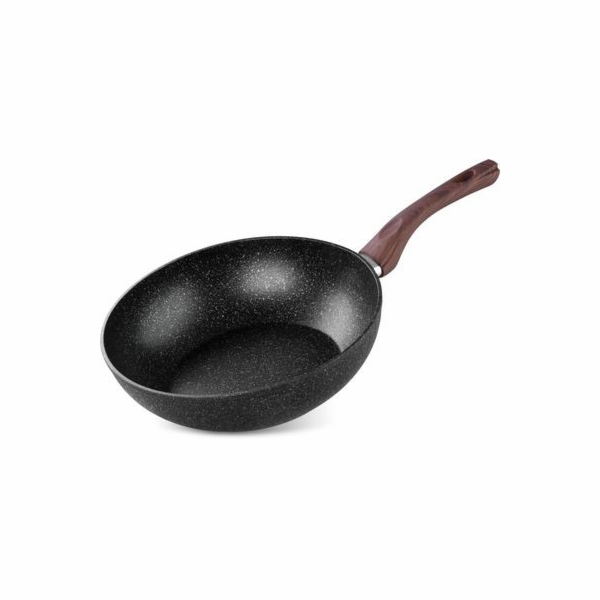 MagicHome Pánev Wok Black Marble Line, 28 cm