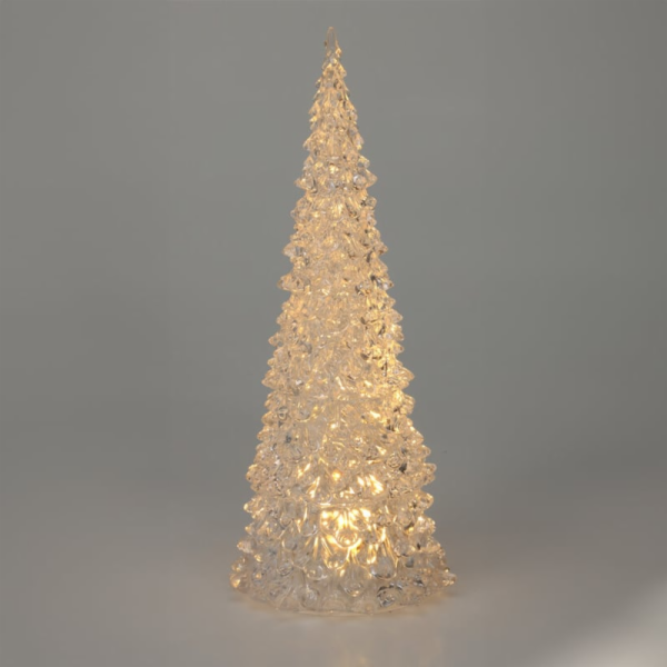 Stromeček vánoční LED teplá bílá 17cm
