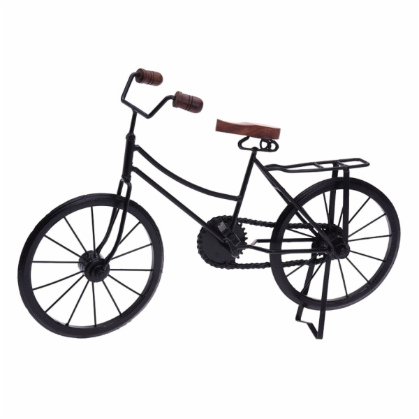 Dekorace stojící BICYKL 47 cm černá KO-A78100010cern