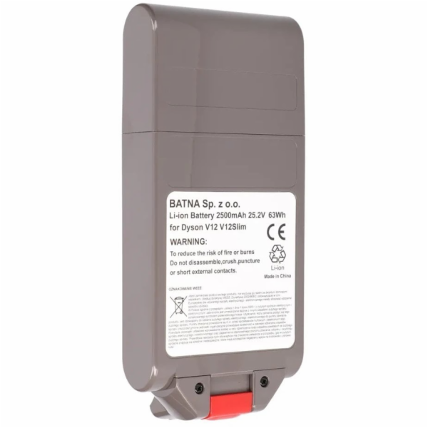 ExtraLink Baterie, akumulátor pro vysavač Dyson V12, 25,2...