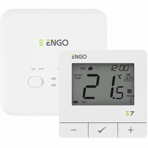 Engo Controls E7-RFW - Programovatelný bezdrátový regulát...