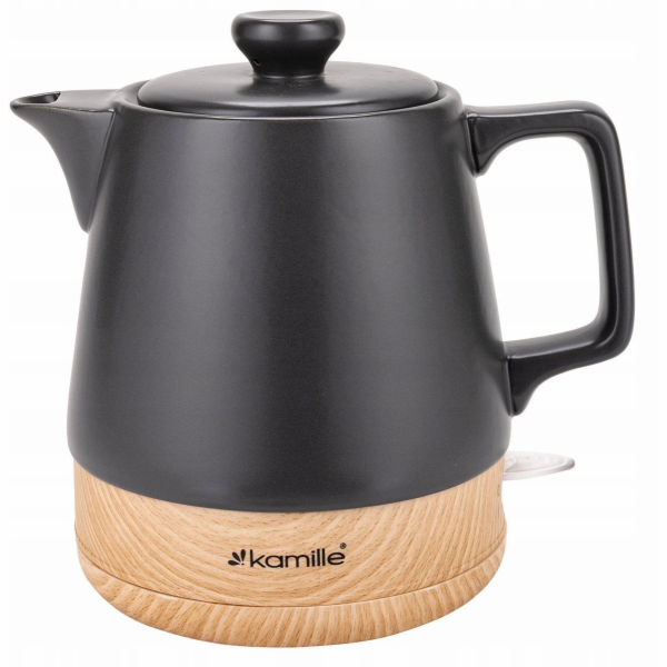 NoName KERAMICKÁ KONVICE 1729 ČERNÁ 1 L 1200 W