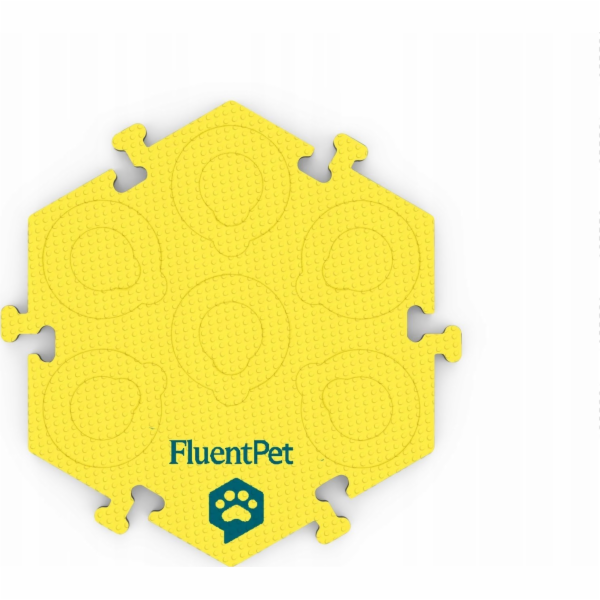 Woopie FluentPet - HexTile Flex - Pěnová podložka na knof...