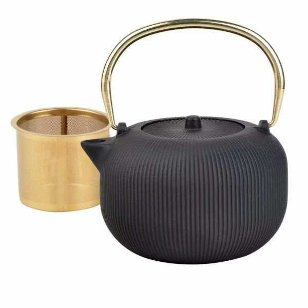 KingHoff Litinová konvice na čaj 1l s filtrem KH-1931