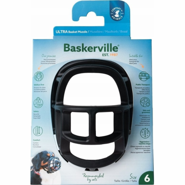 Baskerville Náhubek Baskerville Ultra-6 černý