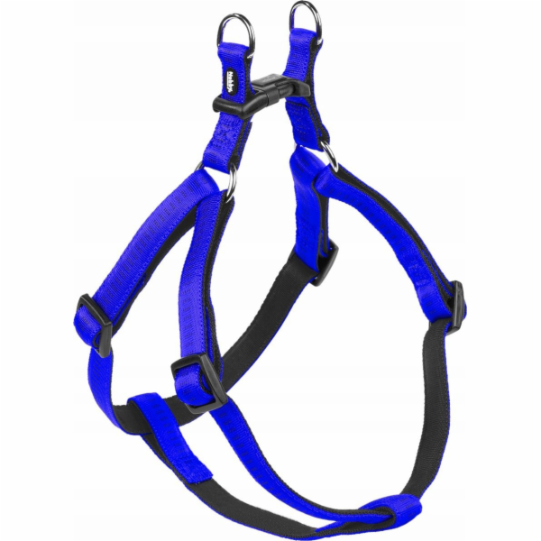 Nobby NOBBY MĚKKÝ POSTROJ S ÚCHYTÍM L-XL MODRÝ 25mm/60-86cm