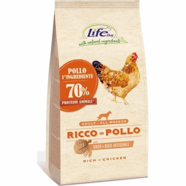 Life Pet Care Suché krmivo pro psy Life Dog s kuřecím mas...