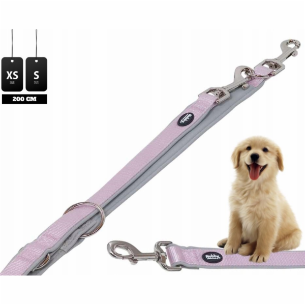 Nobby NOBBY CLASSIC PRENO LEASH NASTAVITELNÉ ML LILA 200c...