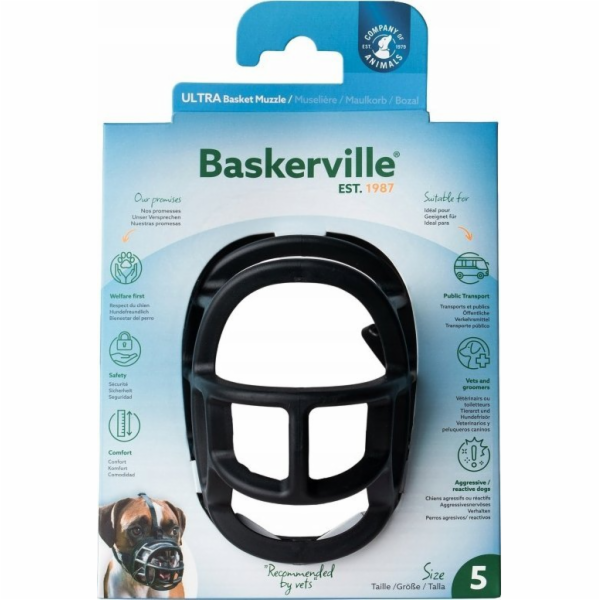 Baskerville Náhubek Ultra-5 černý