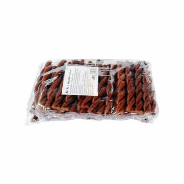 Fitmin JERKI TYČINKY ZKROUCENÉ (50 ks) 12,5 cm
