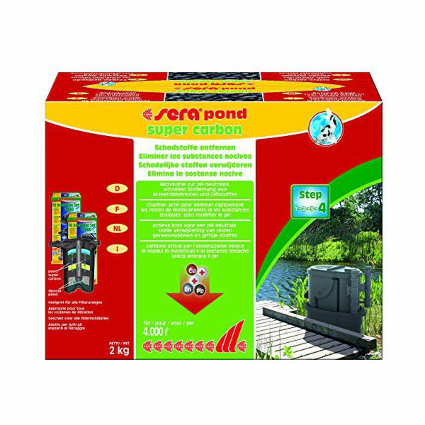 Sera Super Carbon Pond Filtrační vložka 2 kg