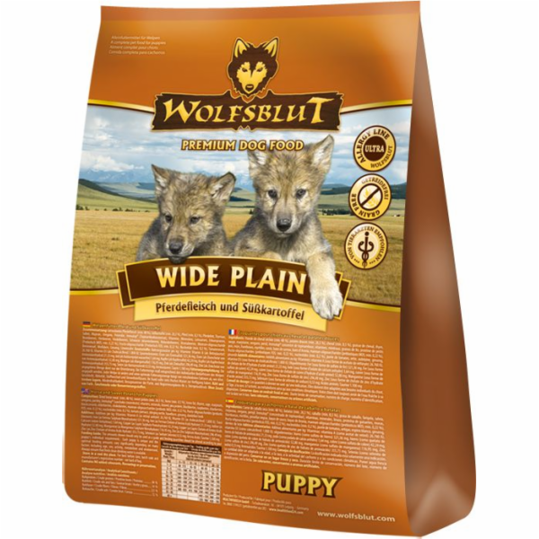 Wolfsblut Dog Wide Plain Puppy Koňské maso a batáty 2 kg
