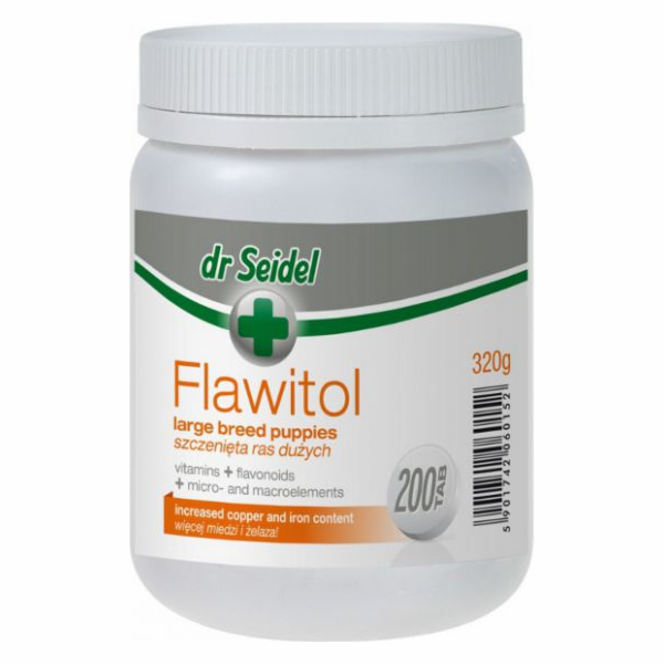 Dr Seidel Dr. Seidel FLAWITOL 200 tablet ŠTĚŇATA VELKÝCH ...
