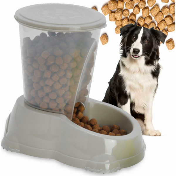 Yarro International YARRO SMARTY SNACKER FEEDER 3L ŠEDÝ