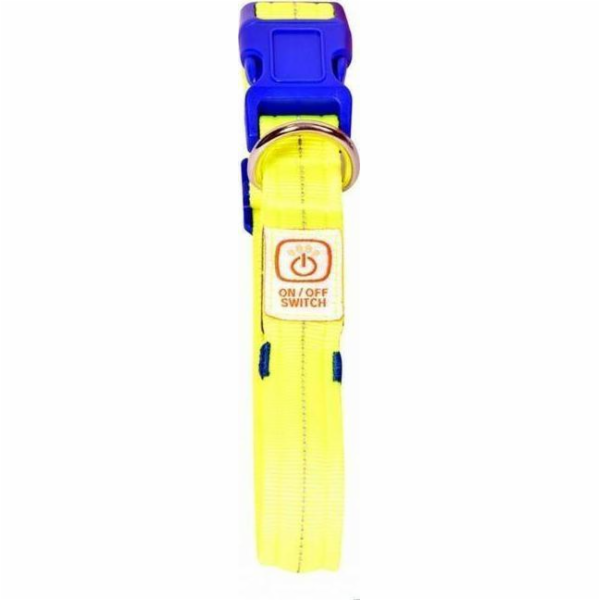 Duvo+ DUVO+ USB TŘPYTIVÝ OBOJEK NYLONOVÝ ŽLUTÝ 50-70cm/2,...