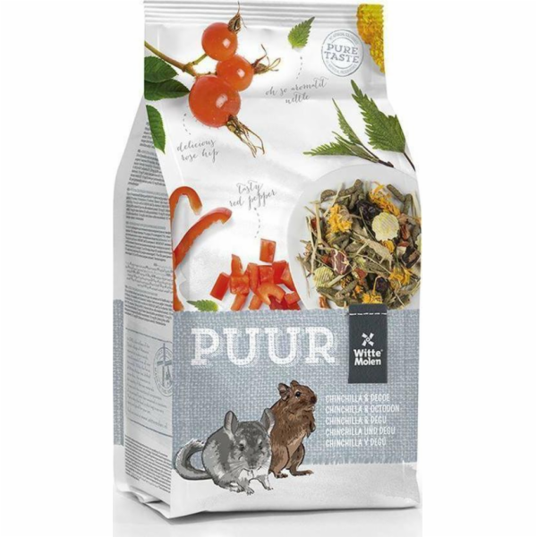 Witte Molen Food Puur 2kg Činčily/Degus