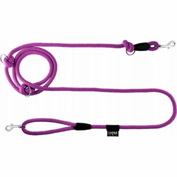 Chaba NASTAVITELNÉ LANO NA VODÍTKO ``M`` 10mm/2,6m FUCHSIOVÁ