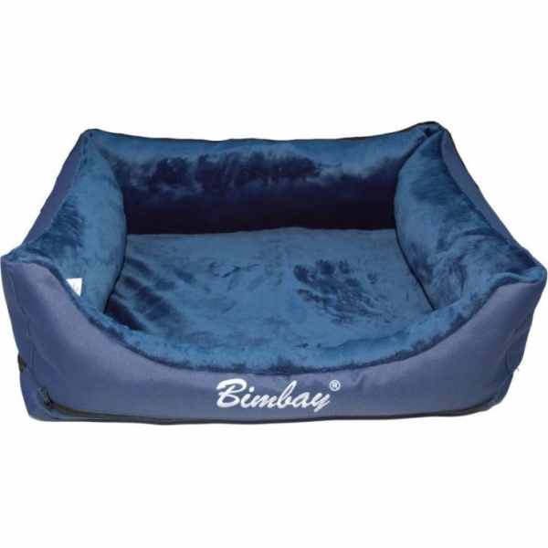 Bimbay BIMBAY KOŽEŠINOVÁ POHOVKA 3 NAVY BLUE 100x80