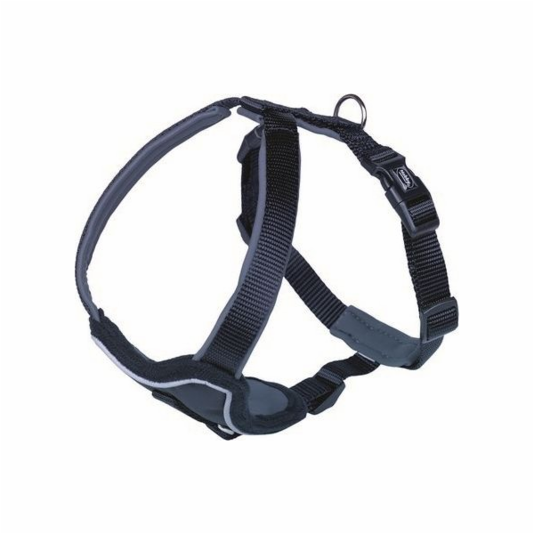 Nobby Postroj Comfort Preno černý, velikost M 45-50 cm