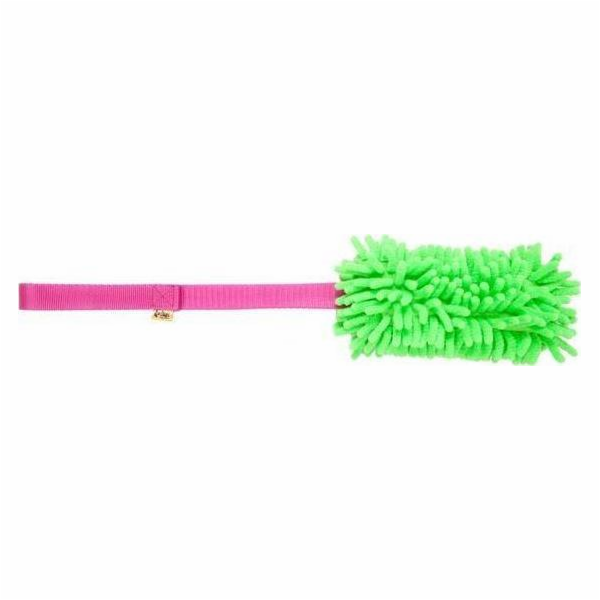 DINGO Hračka Dingo s mopem a pískadlem 50-55 cm zelená