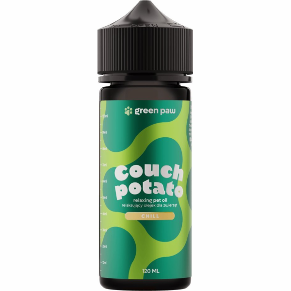 Cosma Cannabis Green Paw Couch Potato 120ml - CBD olej na...