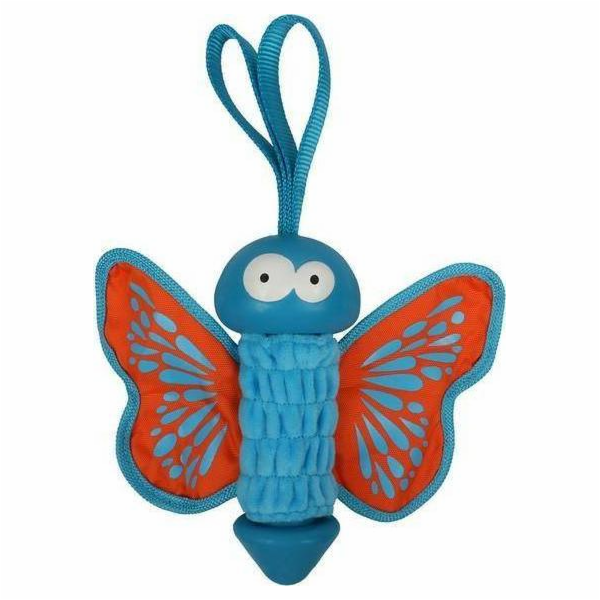 COOCKOO Gumový motýl Coockoo Lily oranžový 27x20x7,5cm