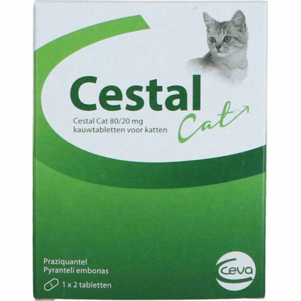 Ceva CESTAL CAT 8 tablet / NA ODČERVENÍ