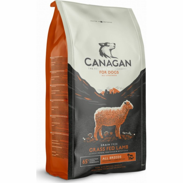 Canagan Grass-Fed Lamb - pro střední a velká plemena 2 kg