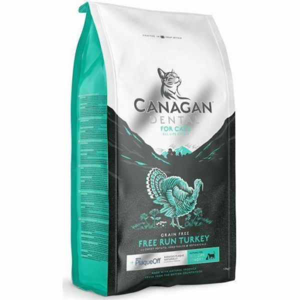 Canagan CANAGAN CAT 1,5 kg VOLNÝ VÝBĚH PRO KRŮTU DENTAL /4