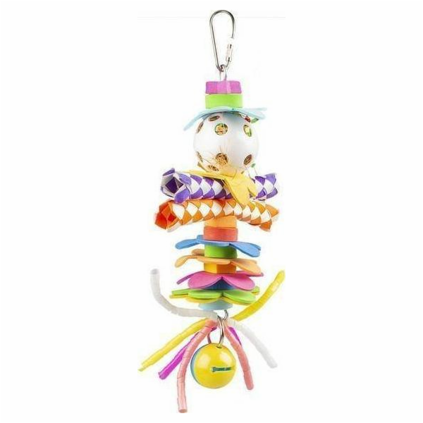 Duvo+ Duvo+ Hračka pro ptáky barevná směs 22x14x5,5 cm