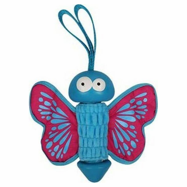 COOCKOO Gumový motýl Coockoo Lily růžový 27x20x7,5cm