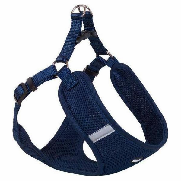 Nobby Postroj Mesh Reflect Harness XL tmavě modrý 69-83 cm