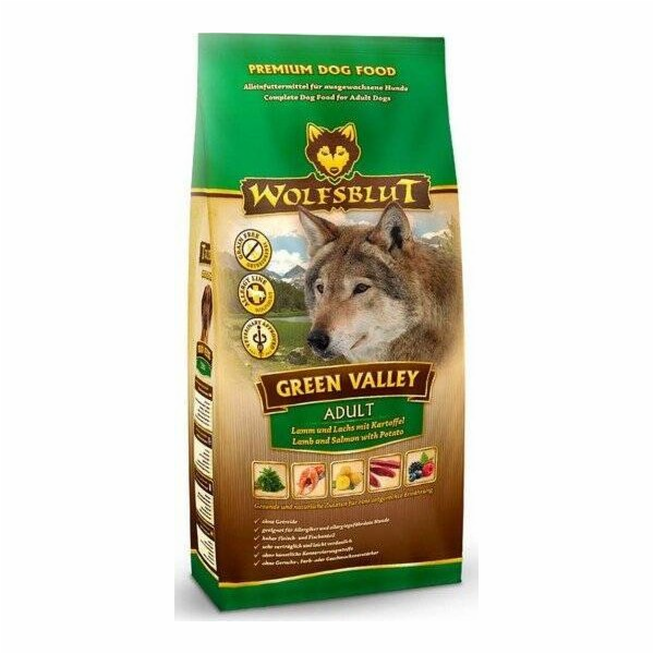 Wolfsblut jehněčí Green Valley 12,5 kg