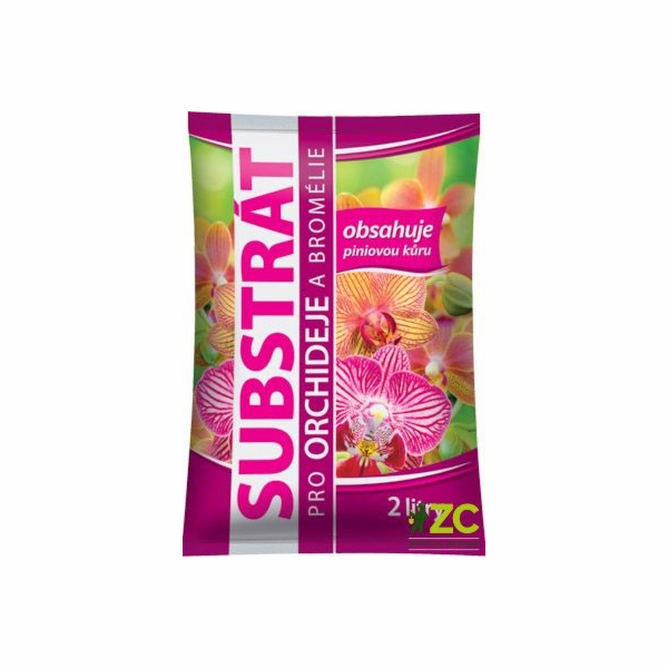 Substrát Forestina Standard orchideje a bromélie 2 l