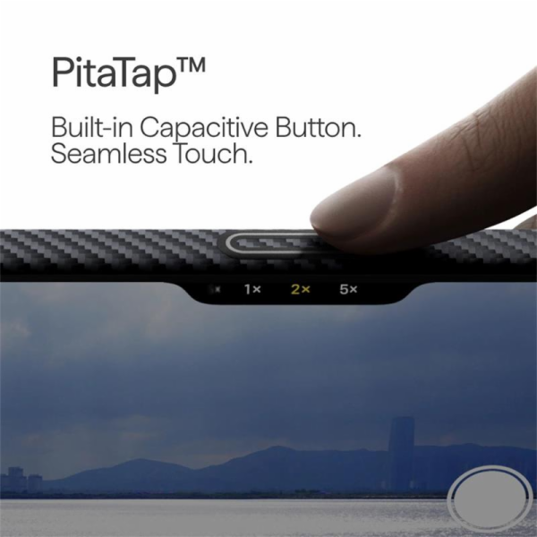 Pitaka Ultra-Slim Case for iPhone 17 Pro Black/Grey Twill